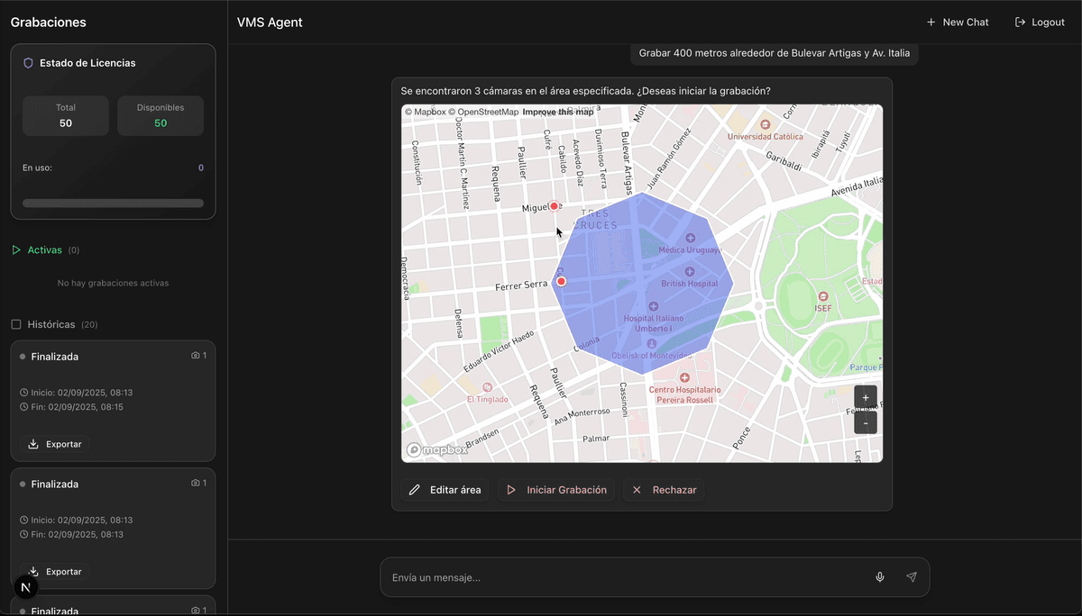 Urban surveillance screenshot